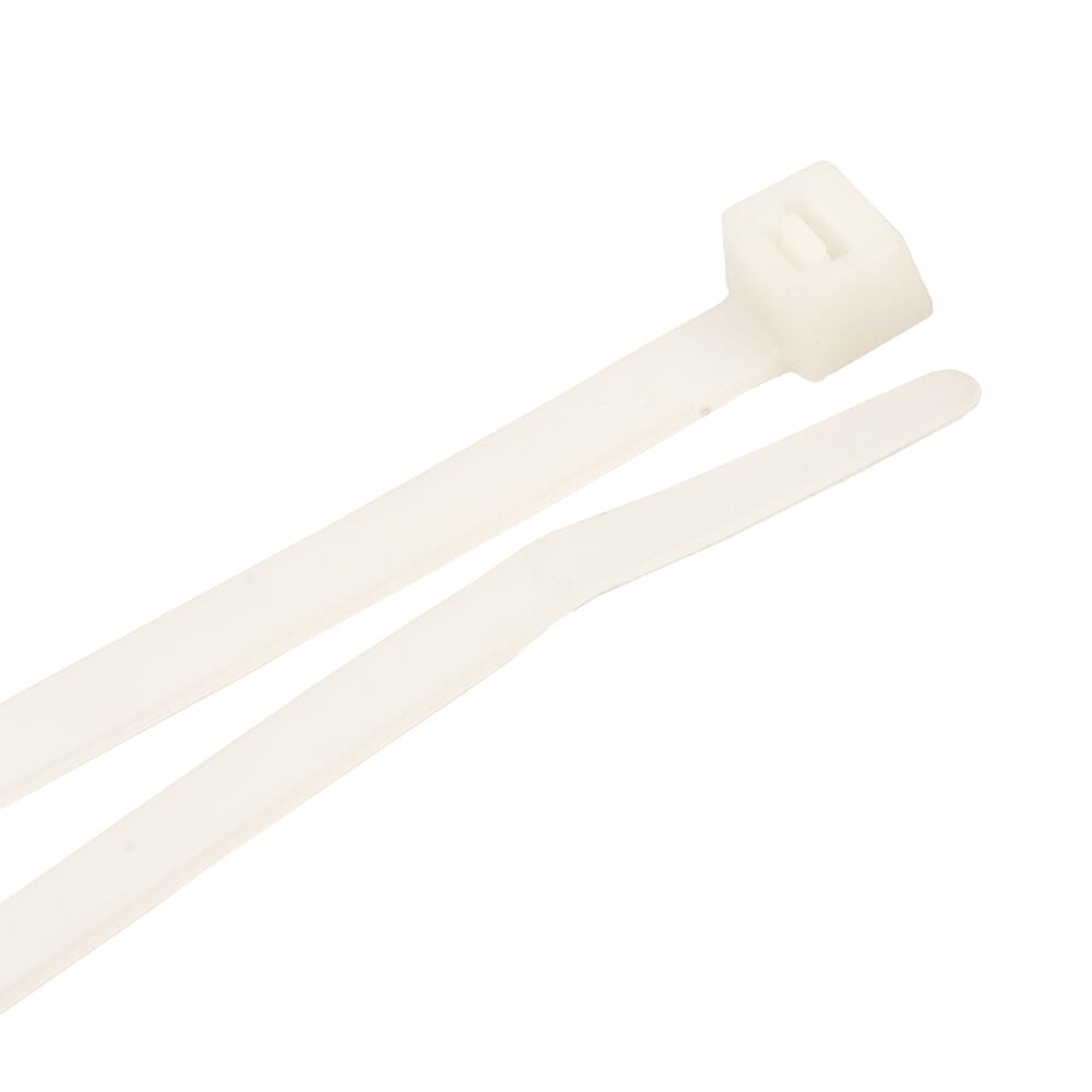 62066 Cable Ties, 8 in Natural Hea